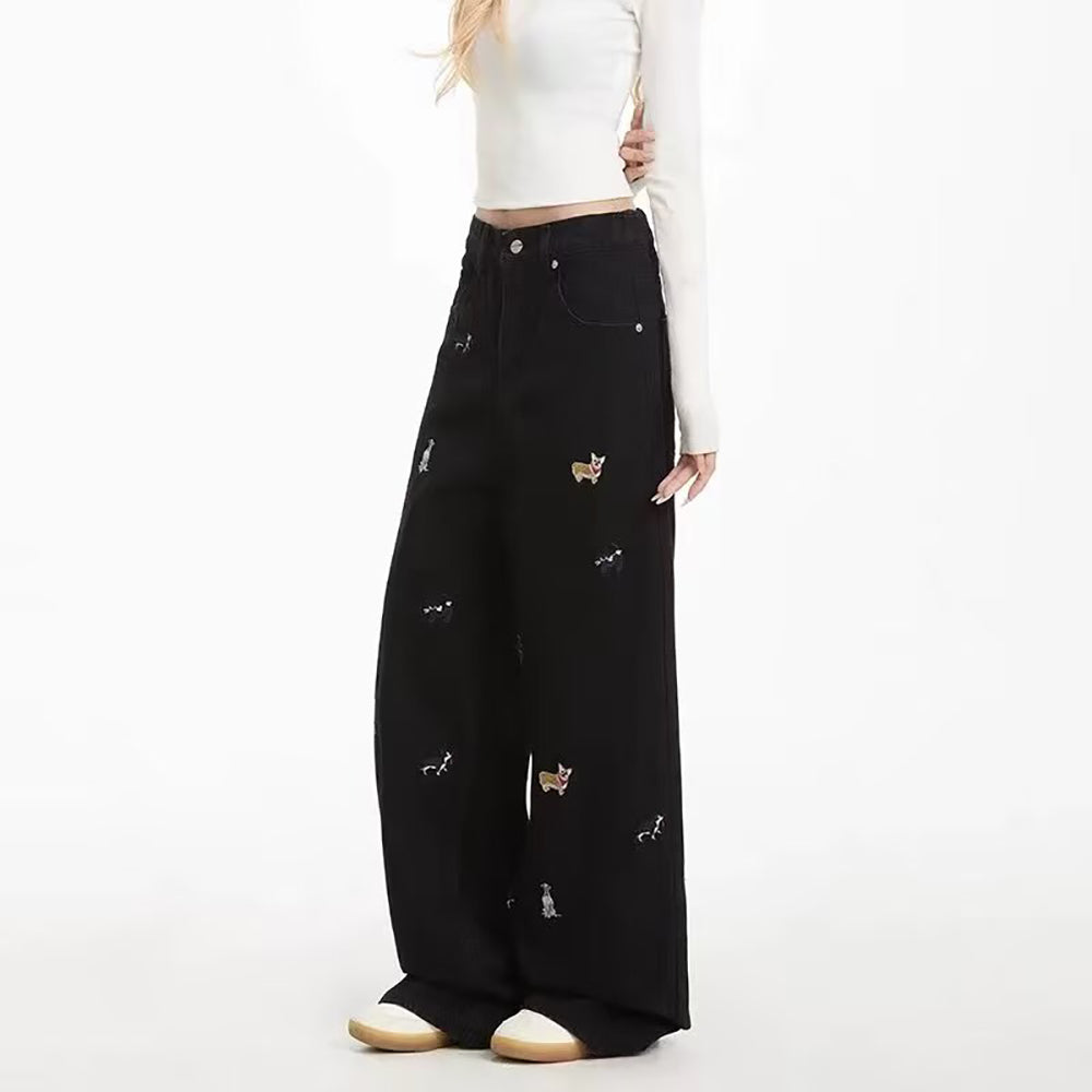 Mid-Rise Relaxed Fit Jeans