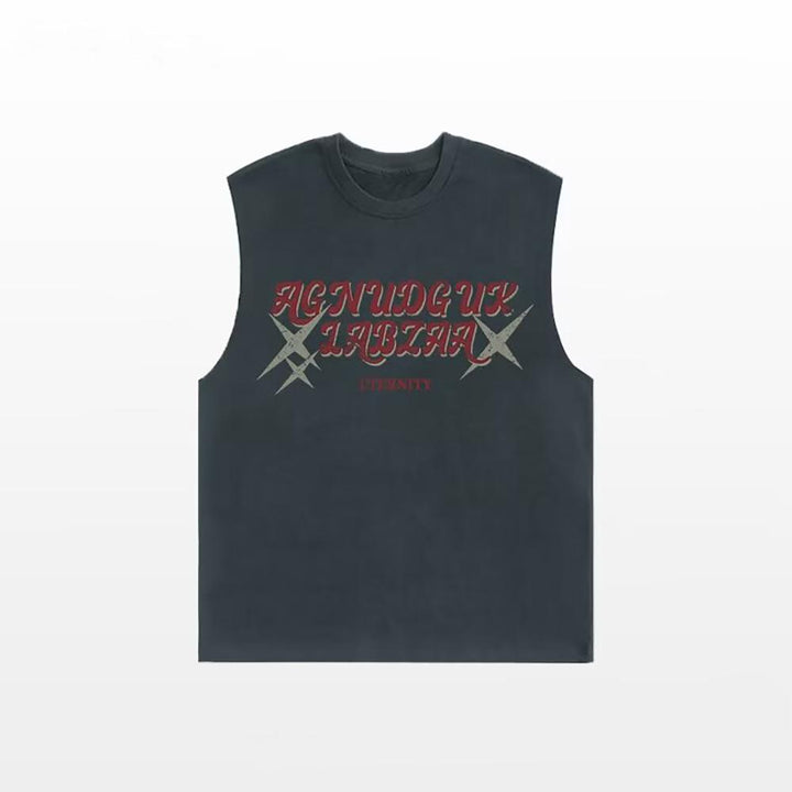 Men Typography Printed Round Neck Cotton T-shirt
