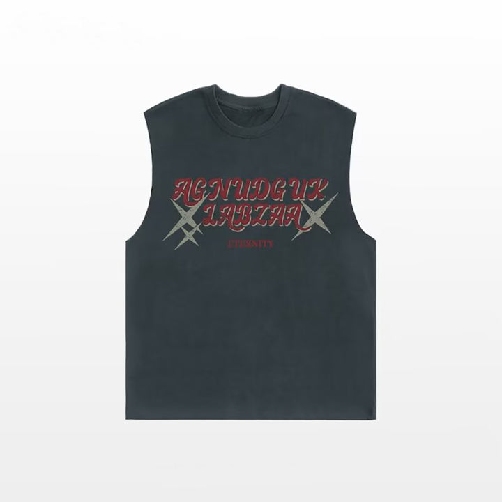 Men Typography Printed Round Neck Cotton T-shirt