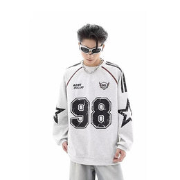 Men Typography Printed Sweatshirt