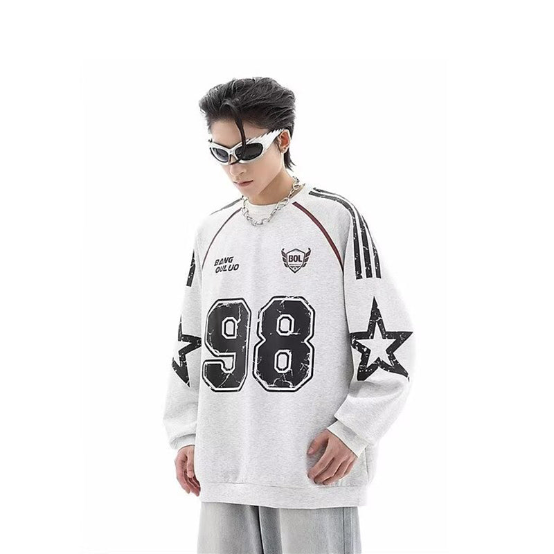 Men Typography Printed Sweatshirt