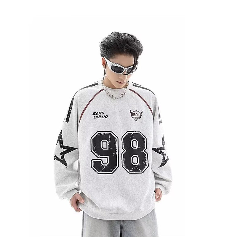 Men Typography Printed Sweatshirt