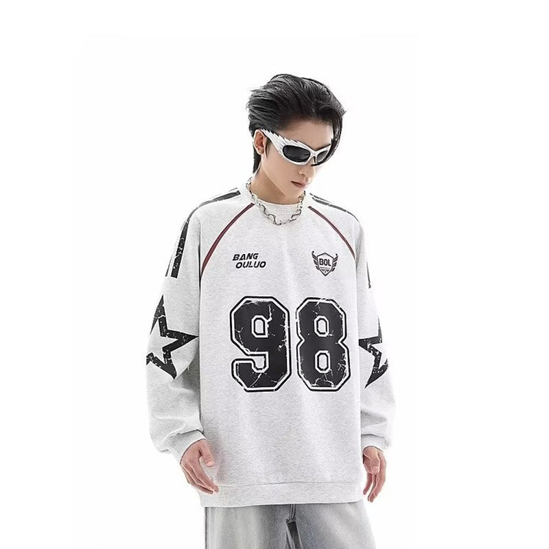 Men Typography Printed Sweatshirt