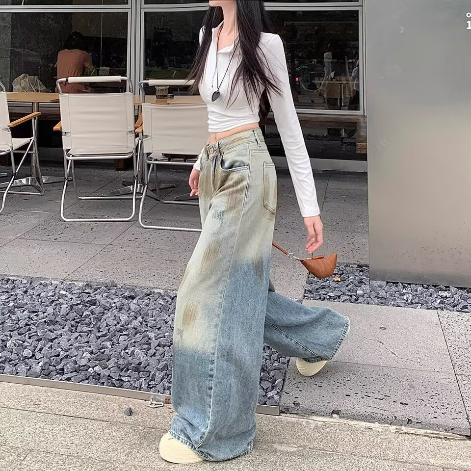 Women Flared Mid-Rise Light Fade Jeans