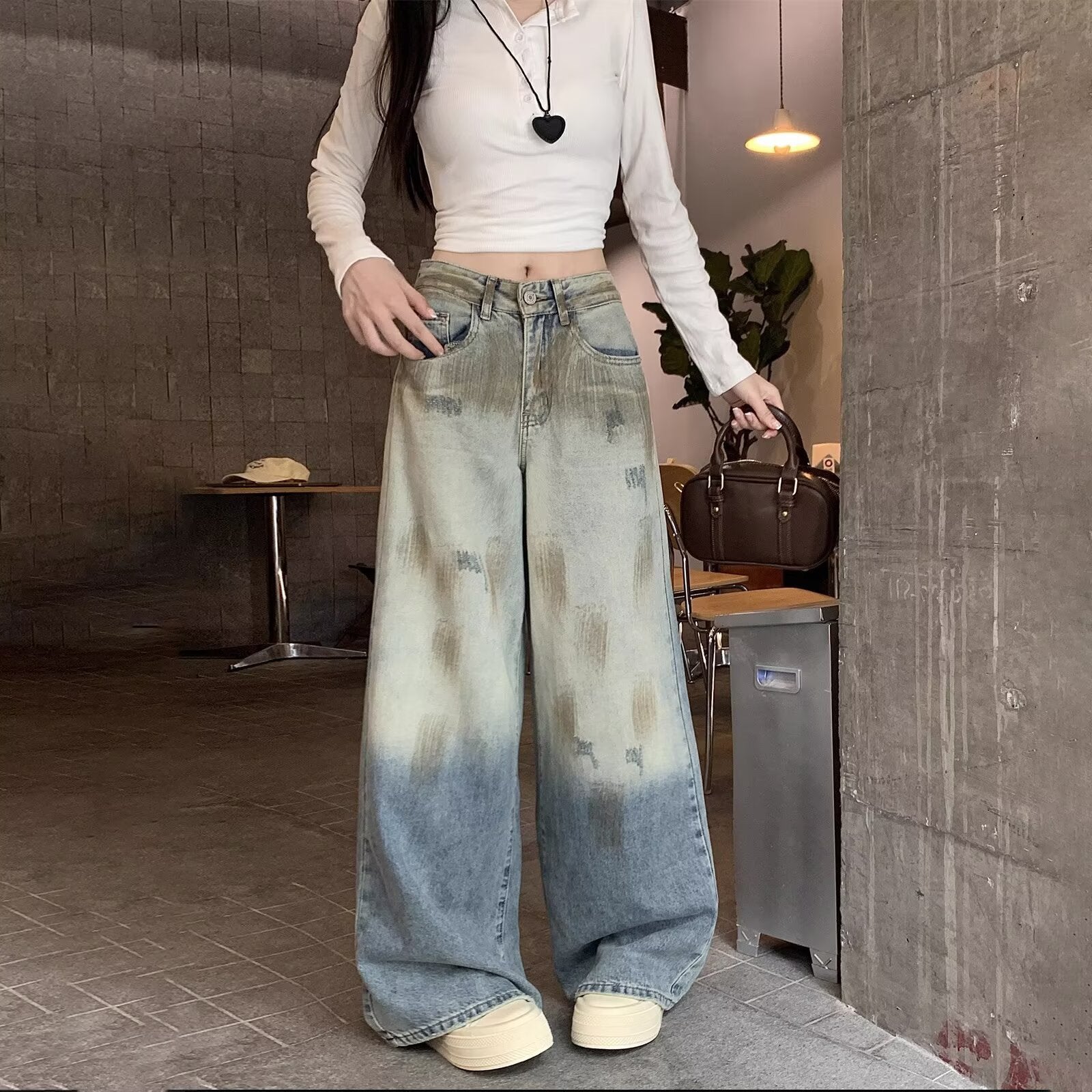 Women Flared Mid-Rise Light Fade Jeans
