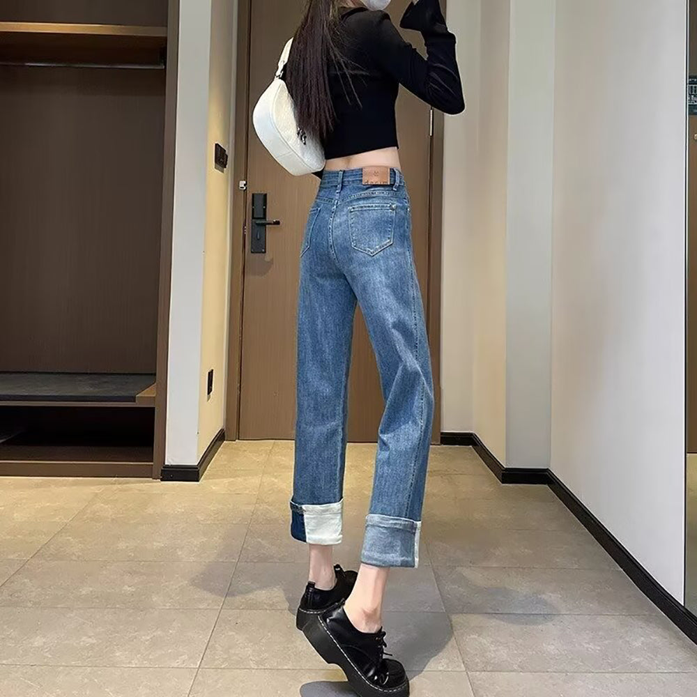 Women Light Fade Mid-Rise Jeans
