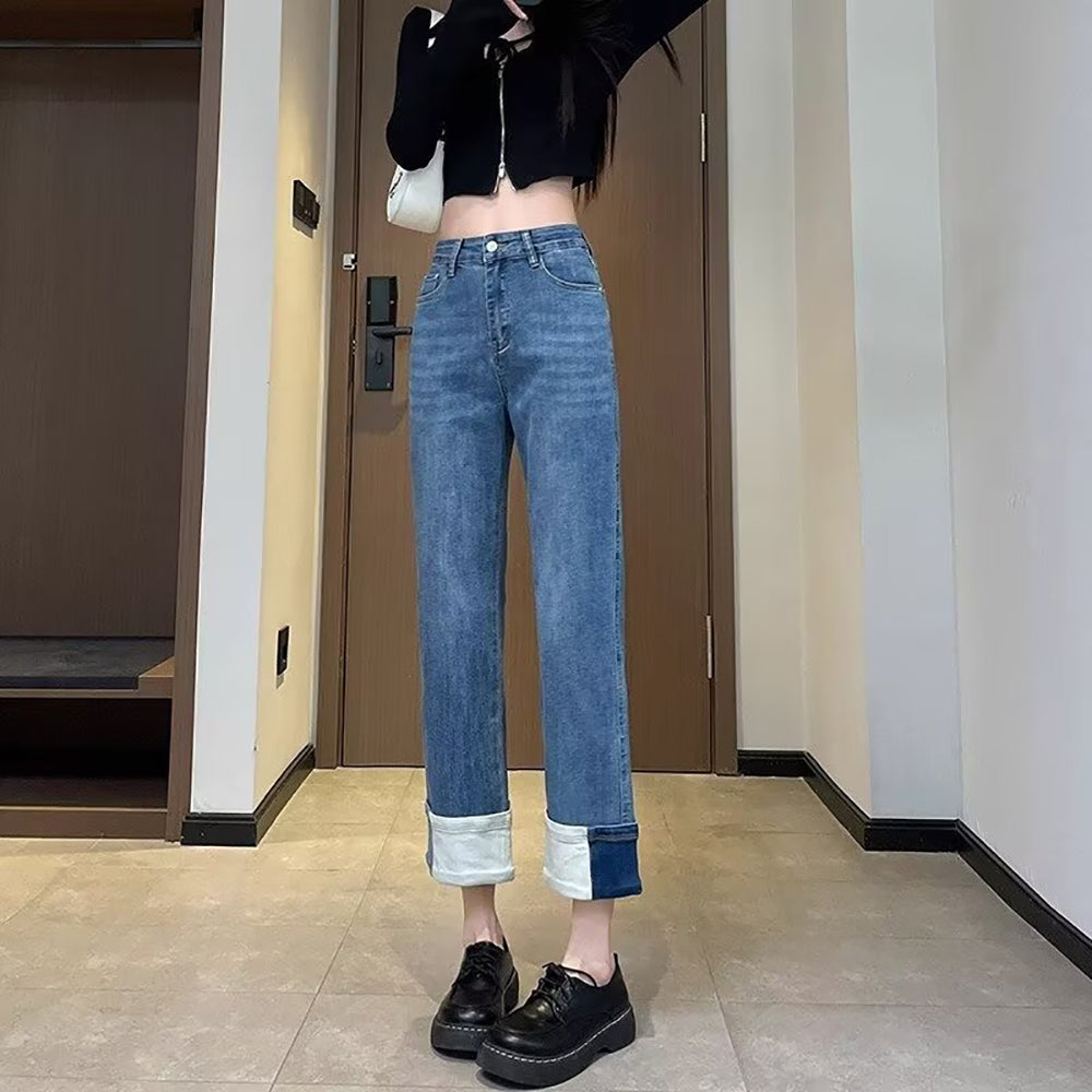Women Light Fade Mid-Rise Jeans