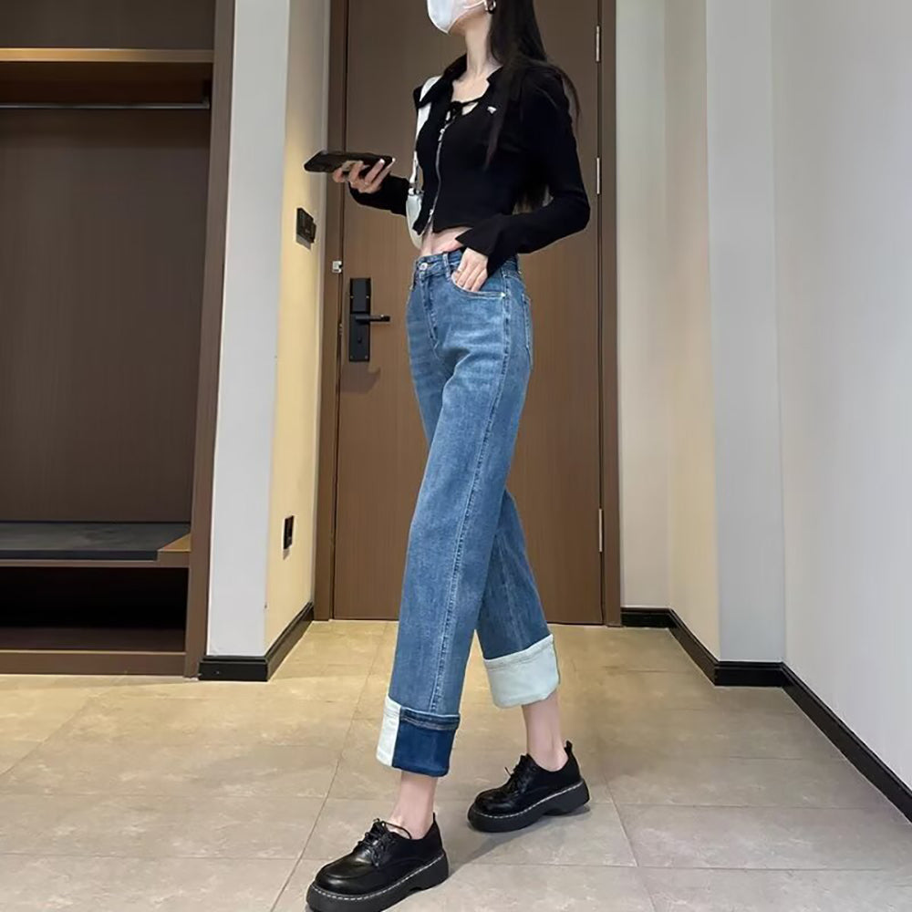 Women Light Fade Mid-Rise Jeans