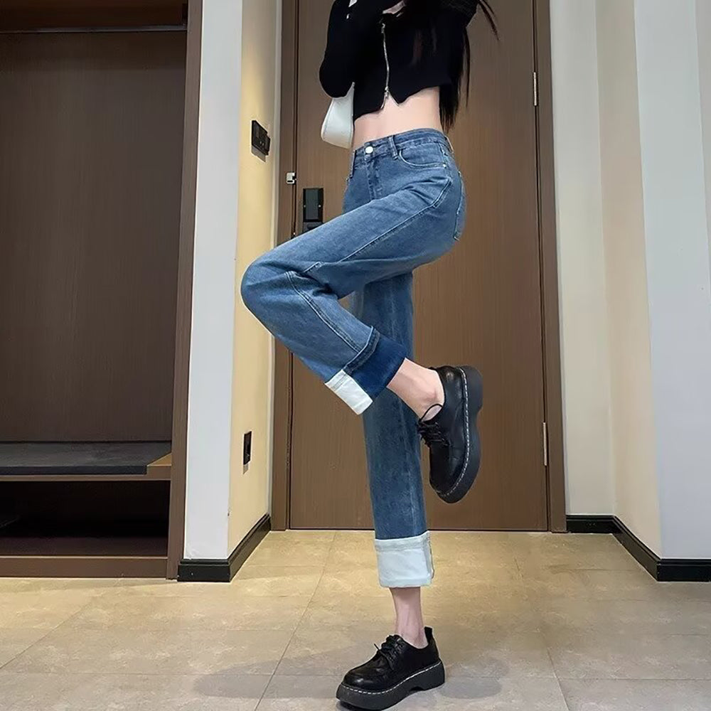 Women Light Fade Mid-Rise Jeans
