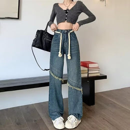 Women Cotton Straight Fit Light Fade Jeans