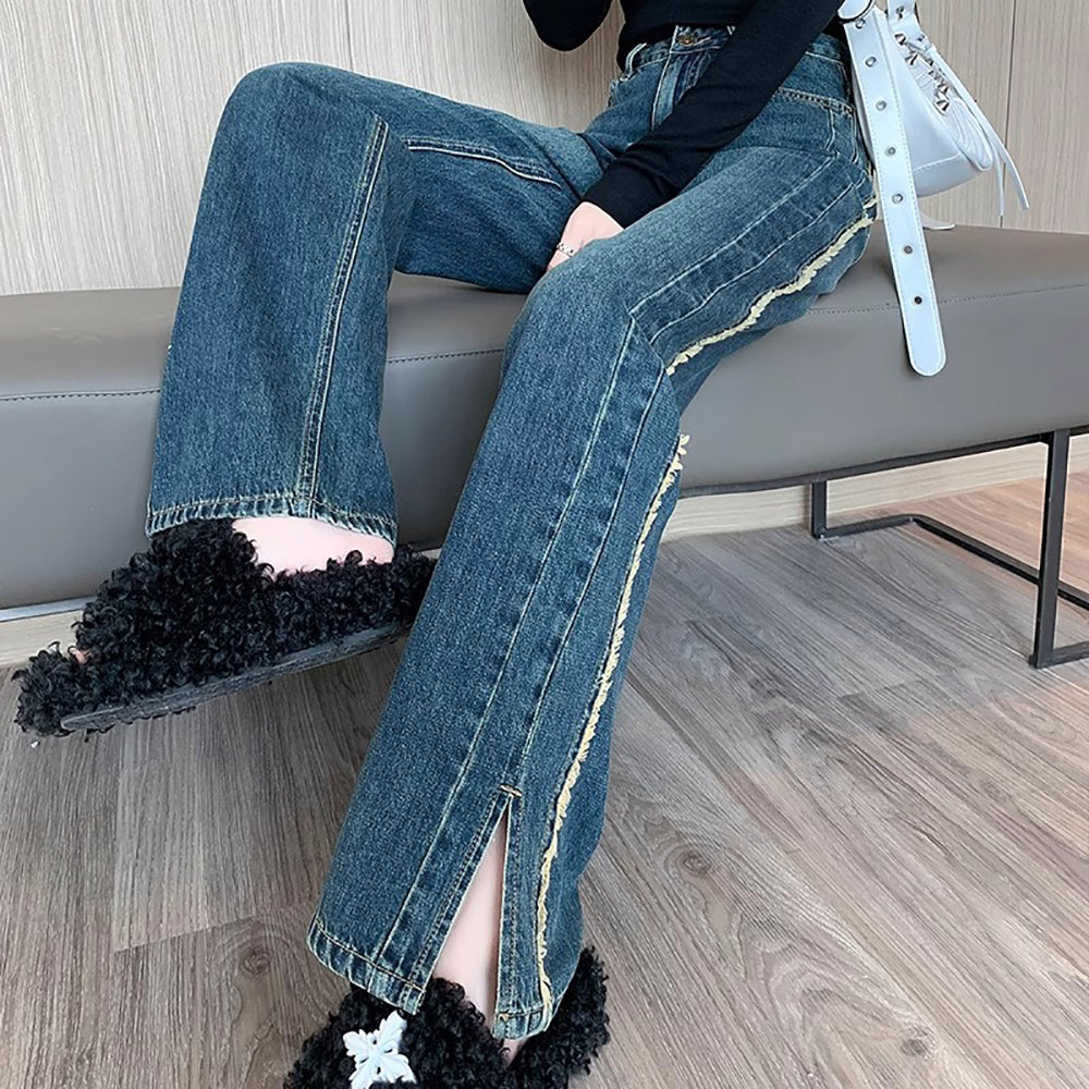 Women Light Fade Mid-Rise Jeans