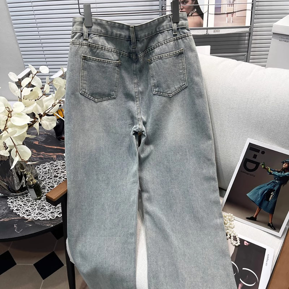 Women Light Fade Mid-Rise Jeans