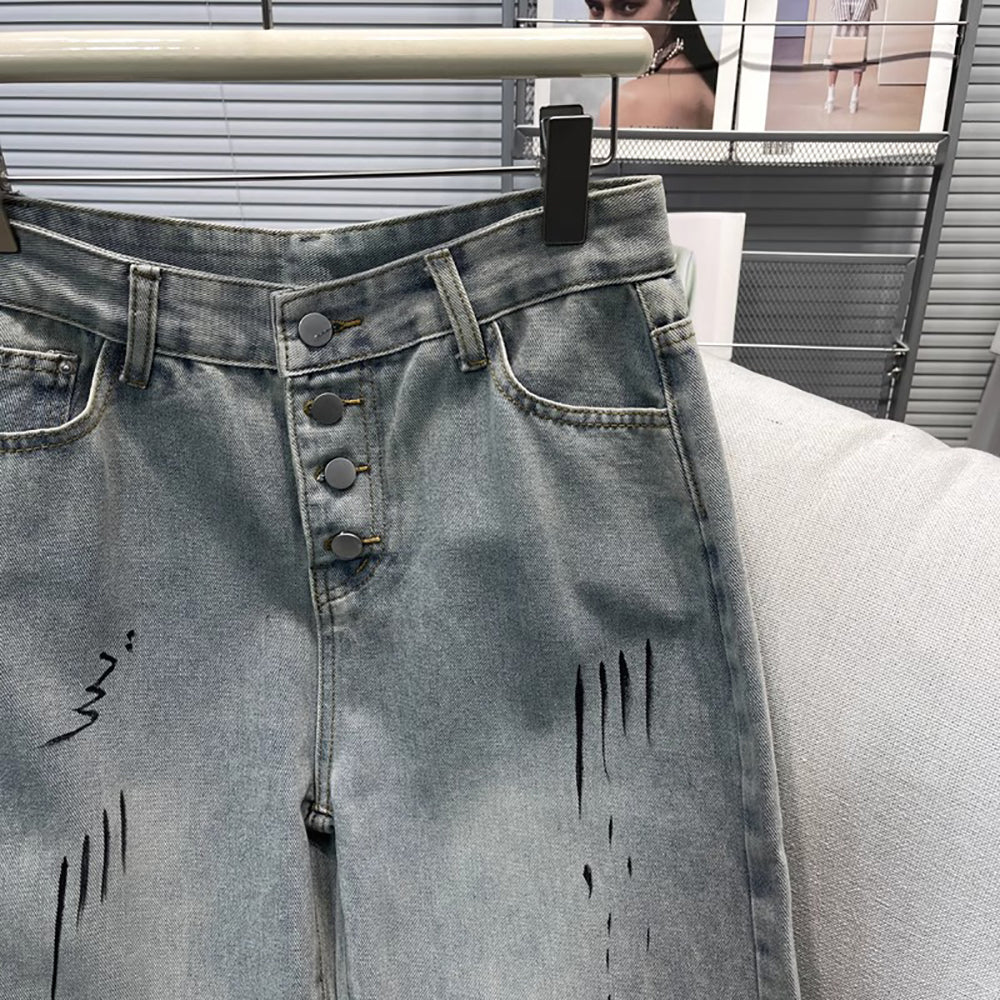 Women Light Fade Mid-Rise Jeans