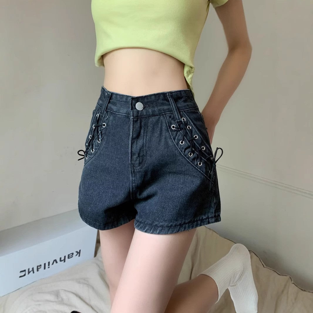 Women Outdoor Denim Shorts