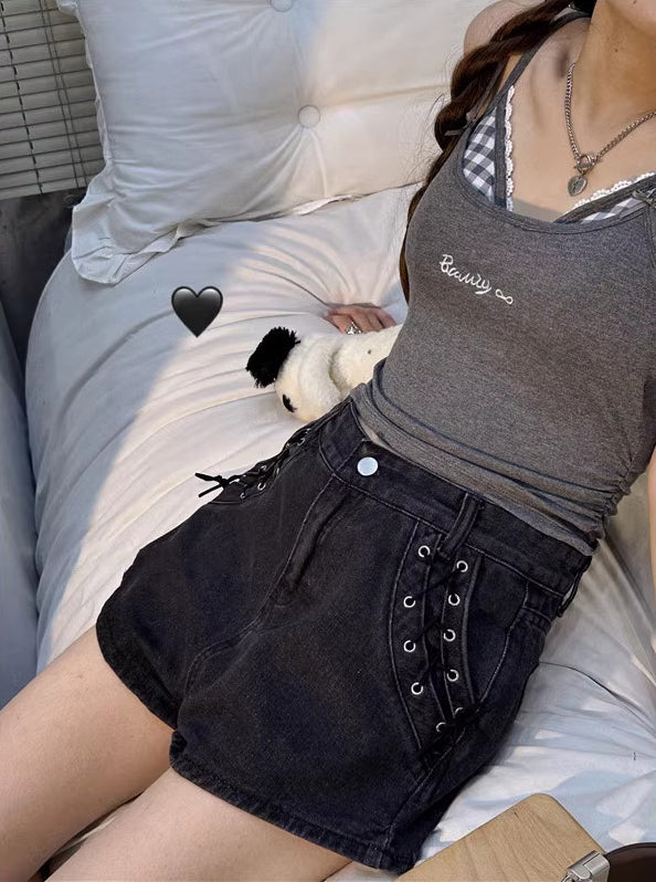 Women Outdoor Denim Shorts