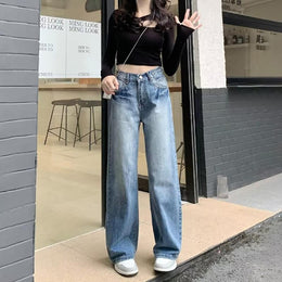 Women Straight Fit Light Fade Mid-Rise Jeans