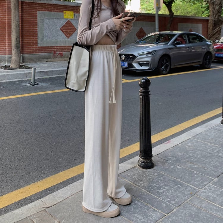 Solid Mid-Rise Regular Trousers