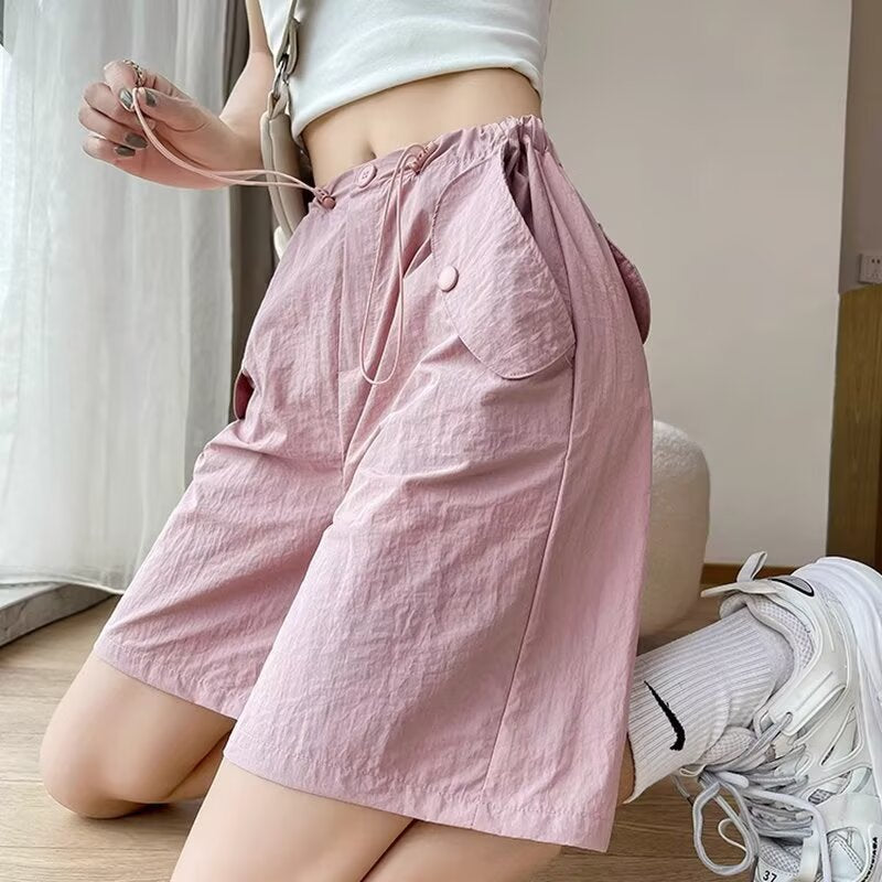 Women Regular Fit Mid-Rise Chino Shorts