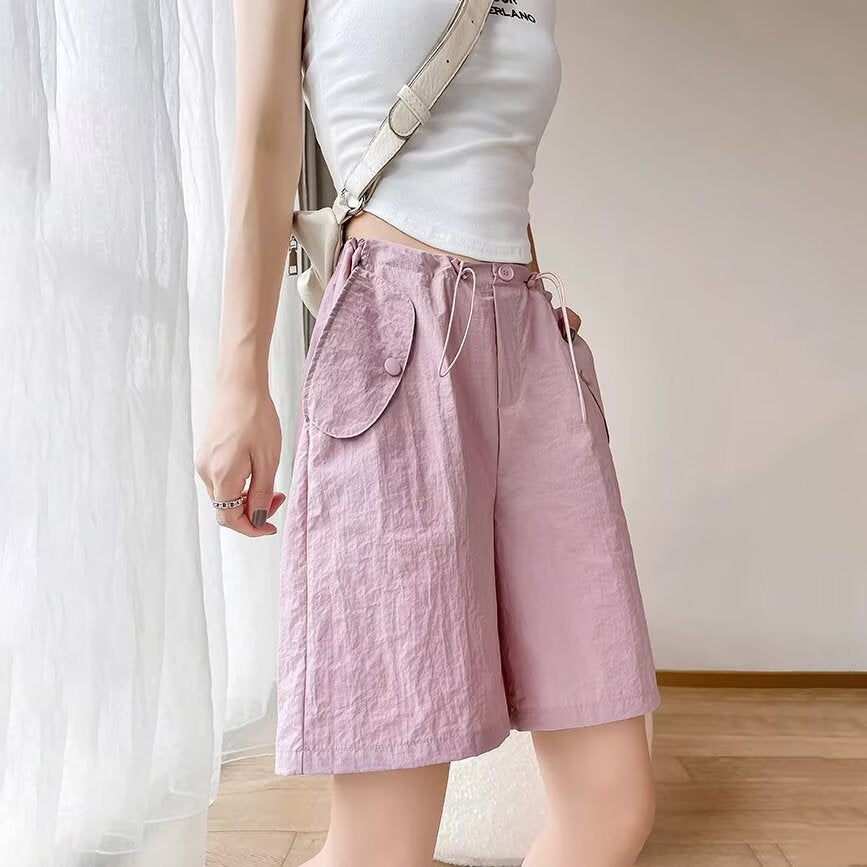 Women Regular Fit Mid-Rise Chino Shorts