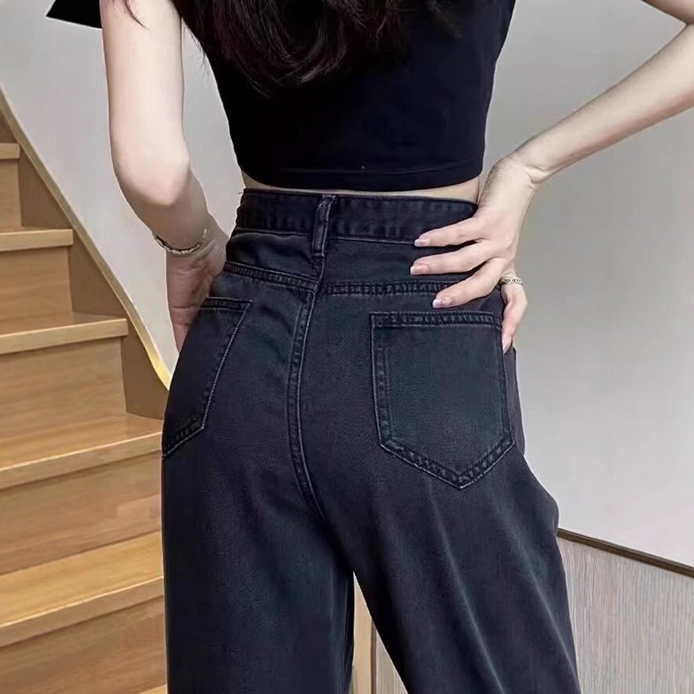 Women Cotton Heavy Fade Jeans