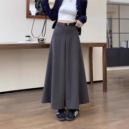 Women Flared Maxi Skirt