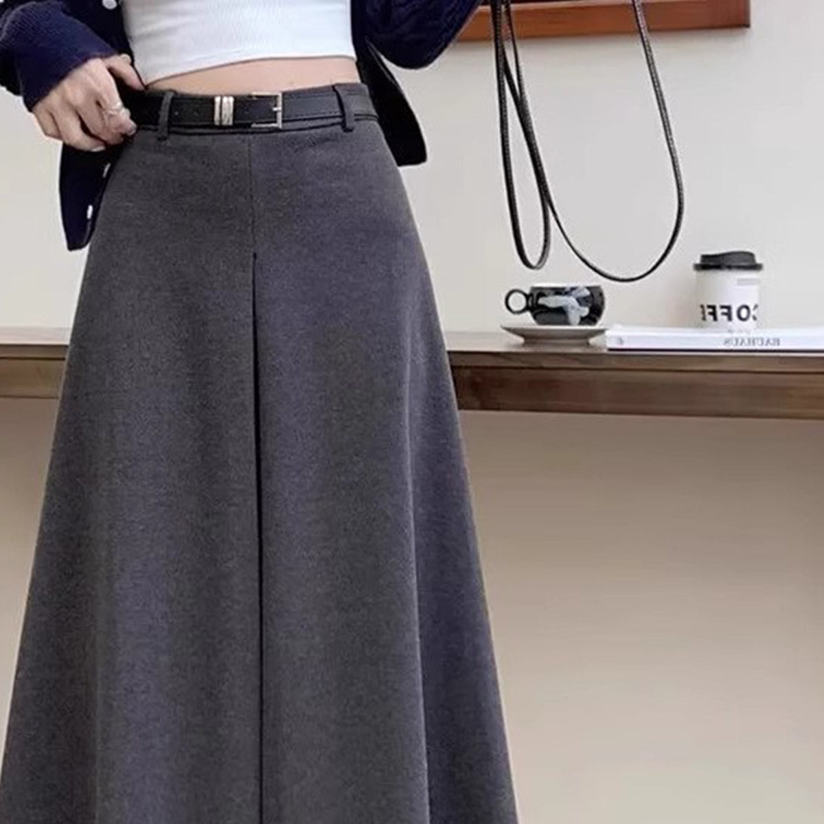 Women Flared Maxi Skirt
