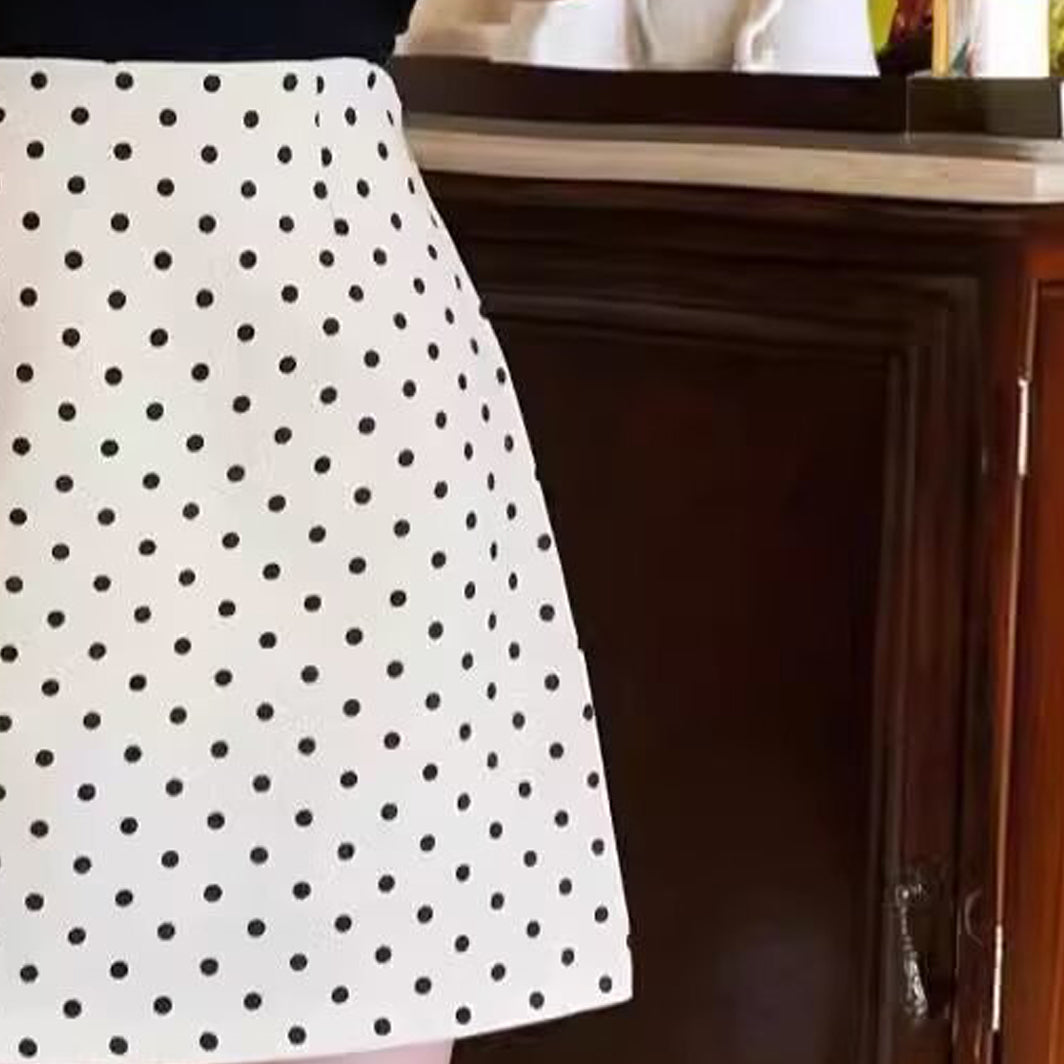 Printed A-Line Skirt