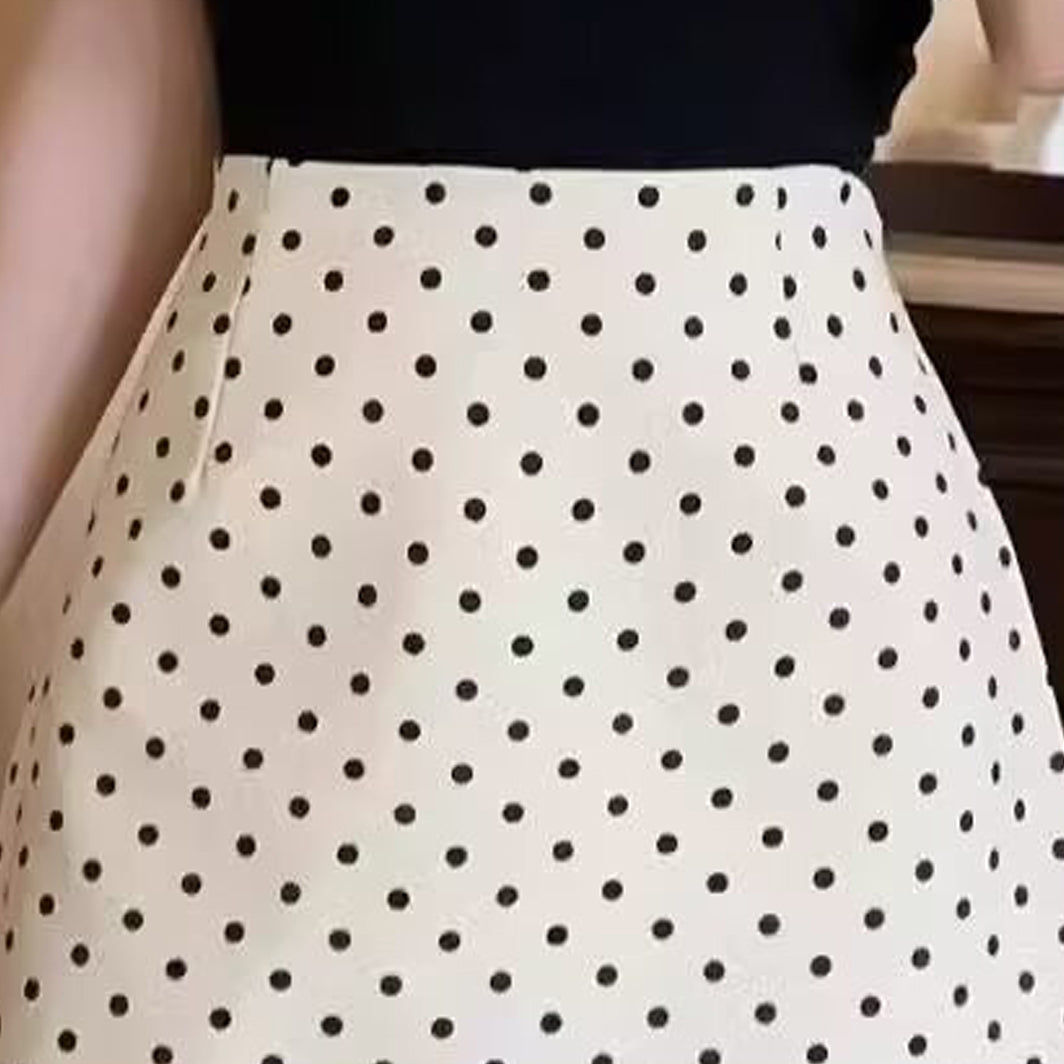 Printed A-Line Skirt