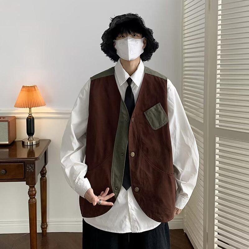 V Neck Sleeveless Waistcoat