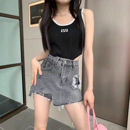 Straight Mini Skirts