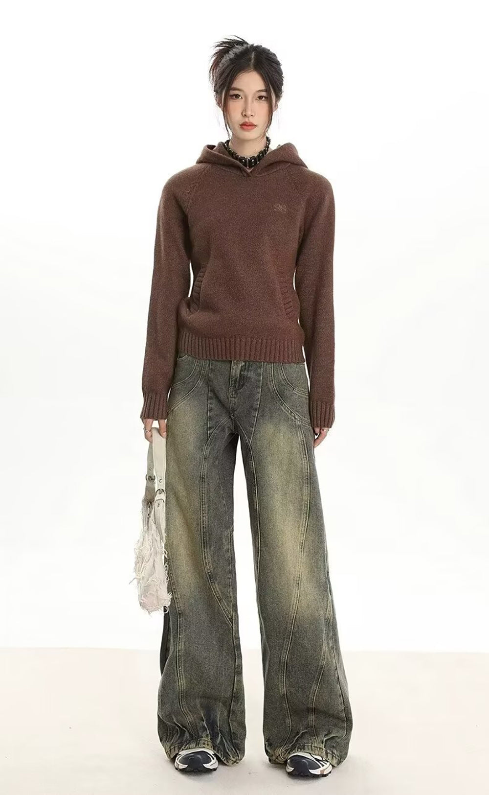 Mid-Rise Straight Fit Jeans