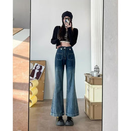 Mid-Rise Bootcut Jeans