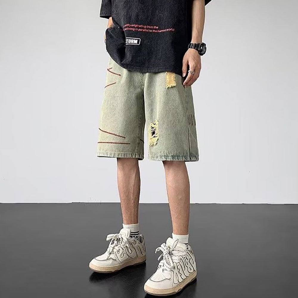 Men Denim Shorts