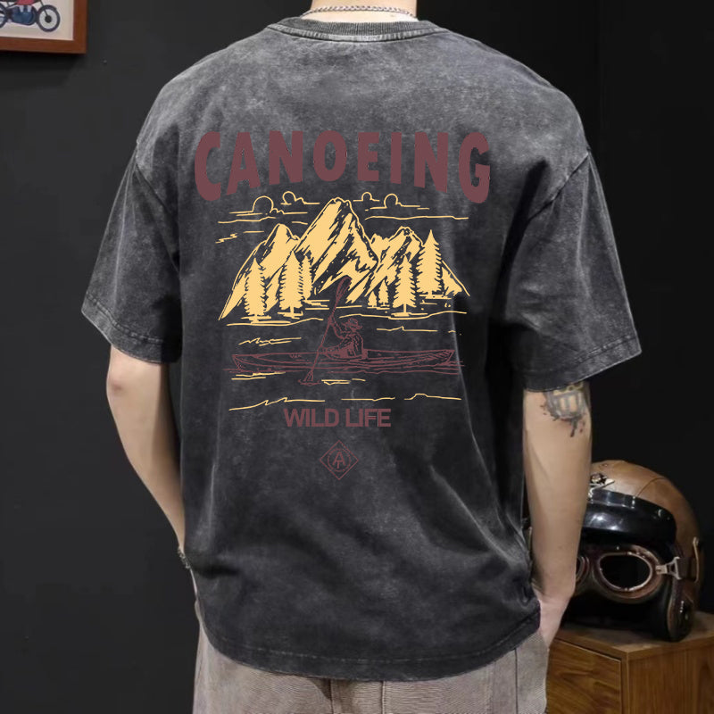 Graphic Printed Oversized Round Neck  T-shirt
