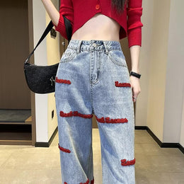 Mid-Rise Relaxed Fit Jeans