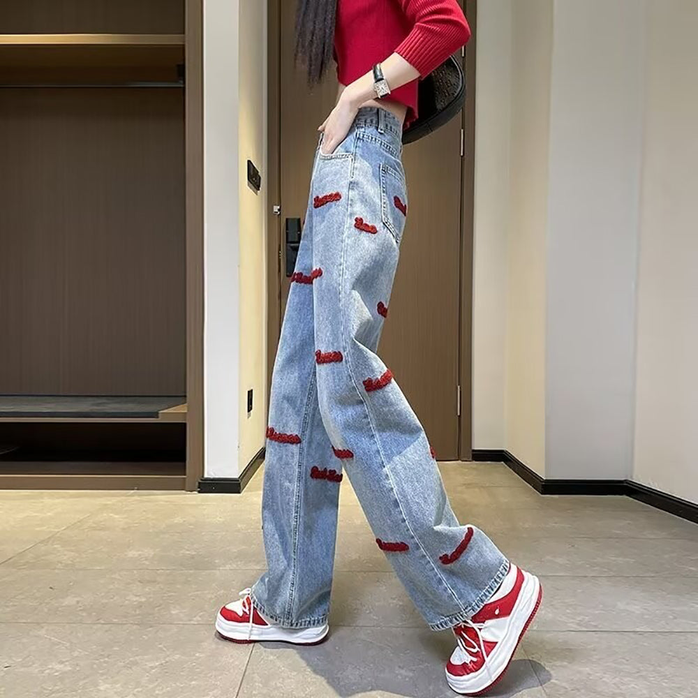 Mid-Rise Relaxed Fit Jeans