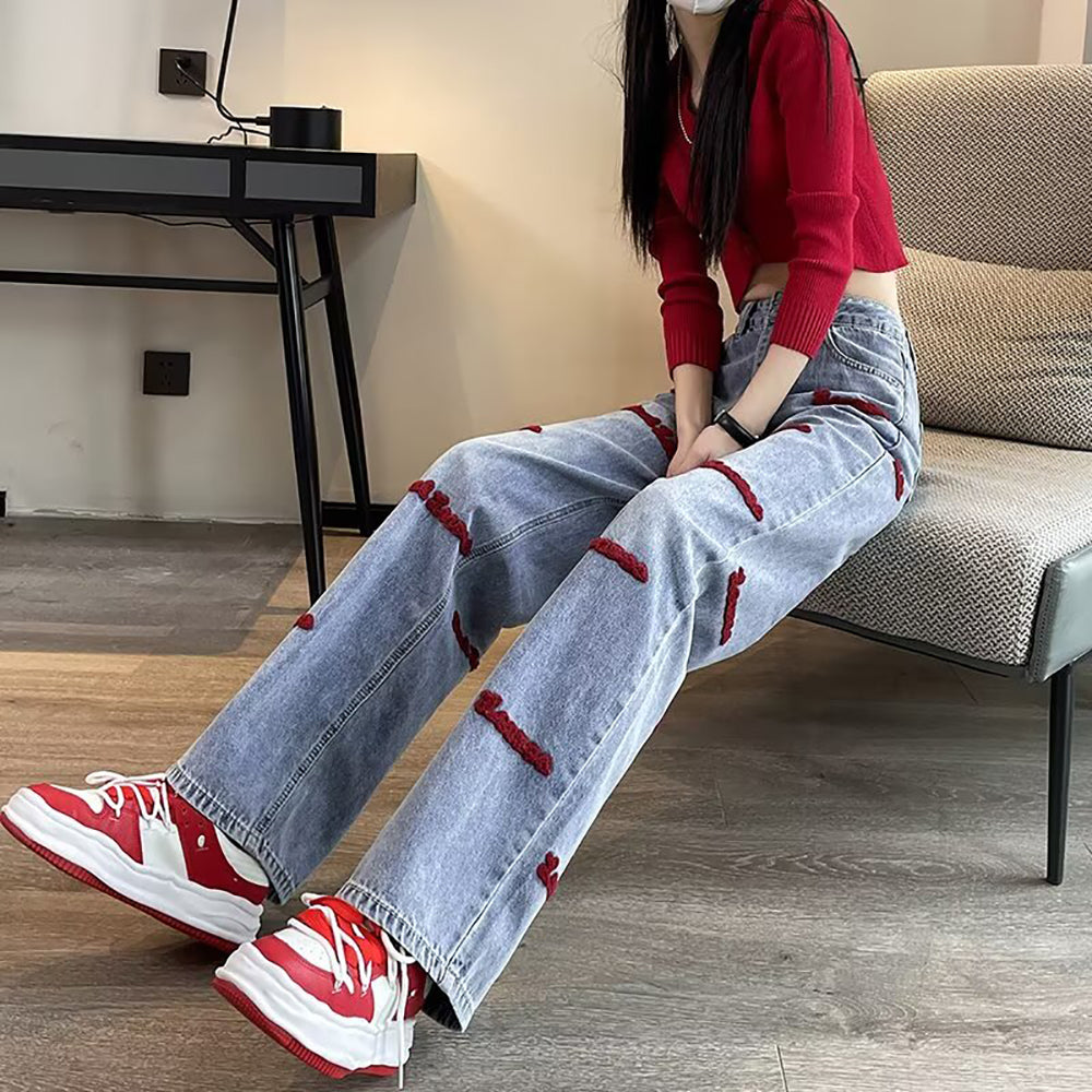 Mid-Rise Relaxed Fit Jeans
