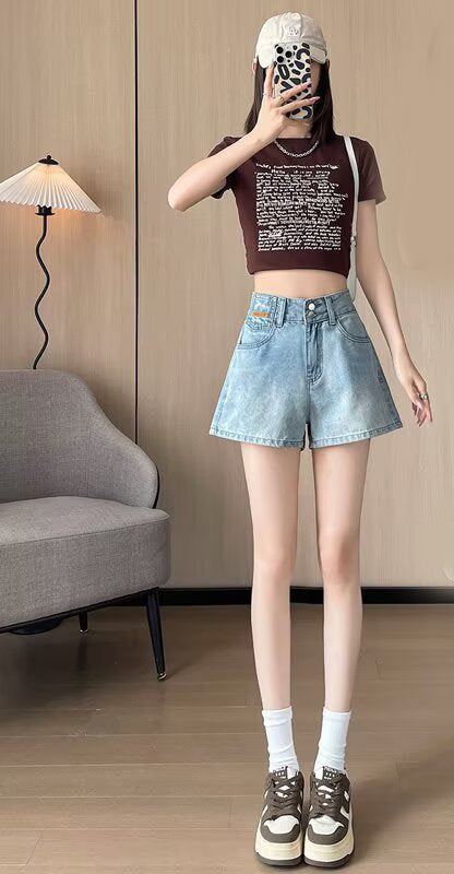 Women Mid-Rise Loose Fit  Shorts