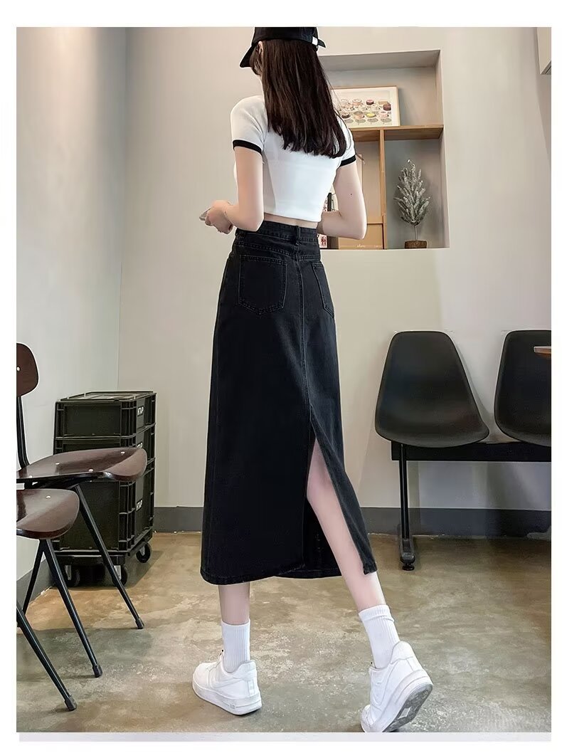 Women High Rise Flared Skirt