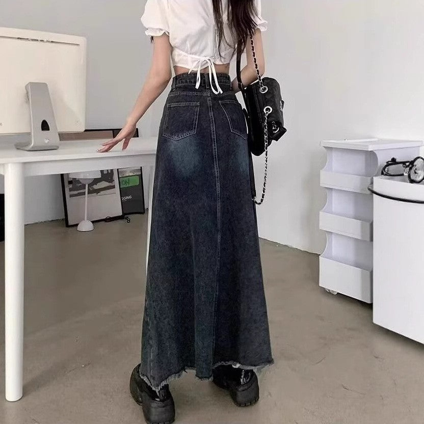 Flared Maxi Skirt