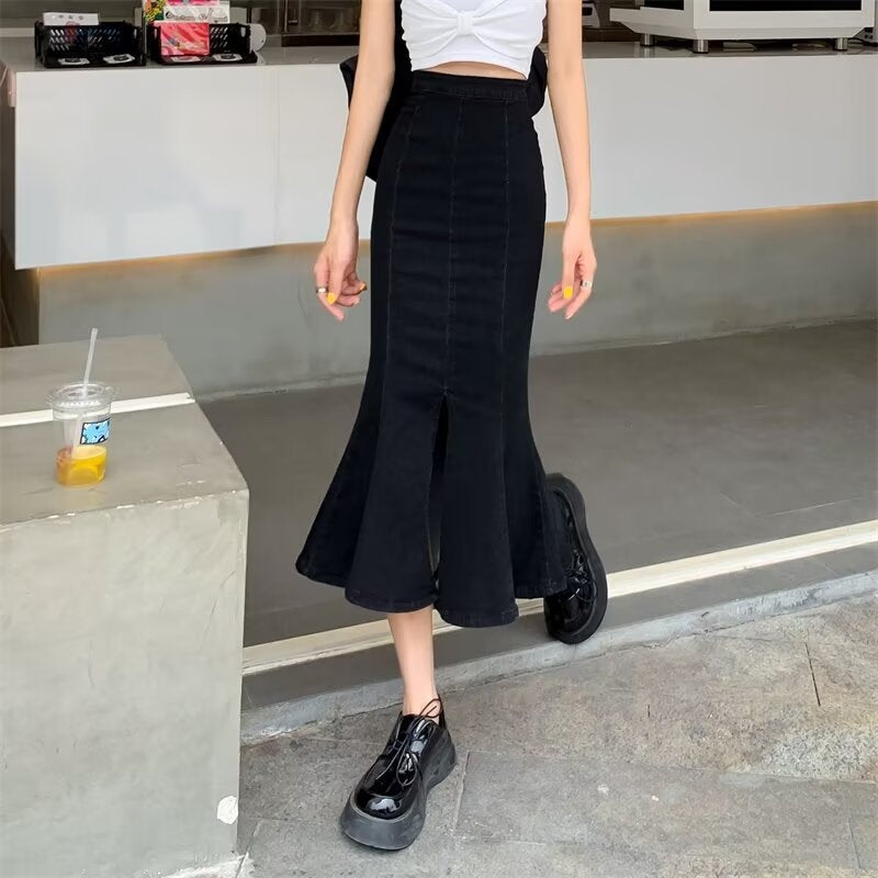 Trumpet Midi Skirt