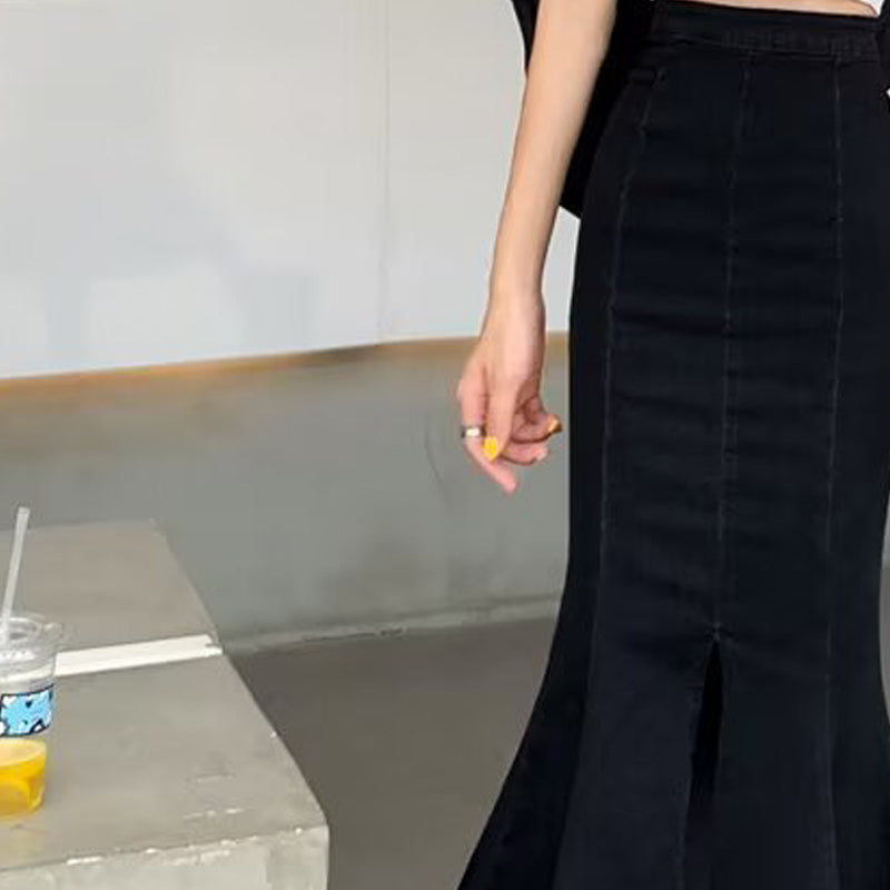 Trumpet Midi Skirt