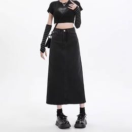 Straight Midi Skirt