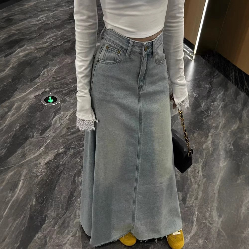 Straight Maxi Skirt