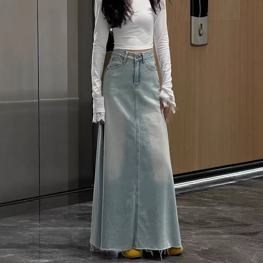 Straight Maxi Skirt