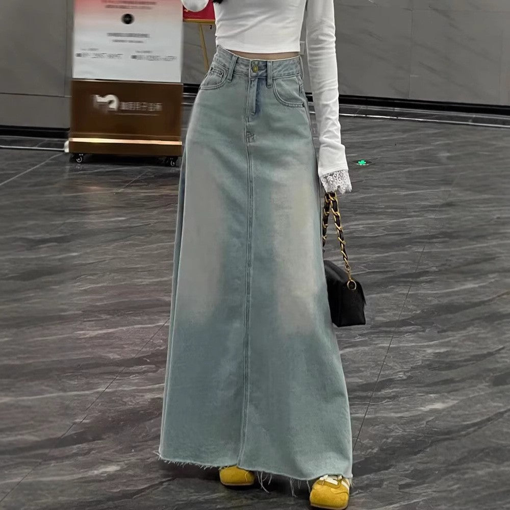 Straight Maxi Skirt