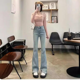 Women Bootcut Fit Mid-Rise Jeans