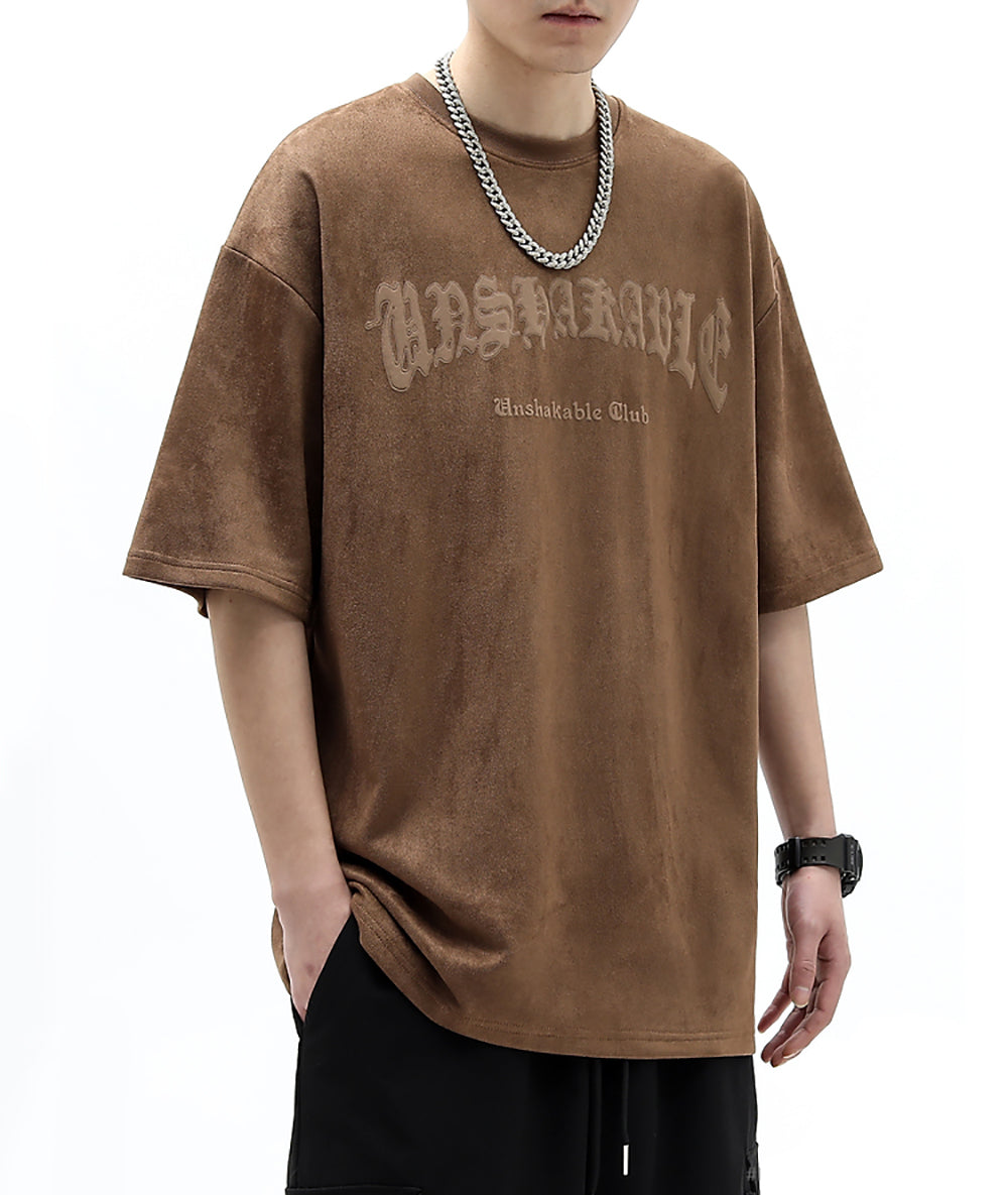 Men Graphic Printed Round Neck  Oversized T-shirt