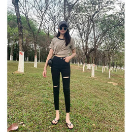 Mid-Rise Skinny Fit Jeans