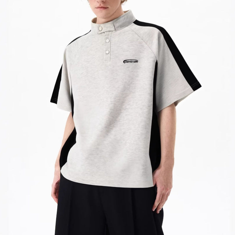 Relaxed Fit Halter Neck Tshirt